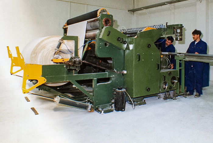 1995 - 2. tekercselő gép érkezése, gyártókapacitás duplázódása