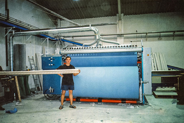 2005 - Higiéniai papírgyártás indulása.